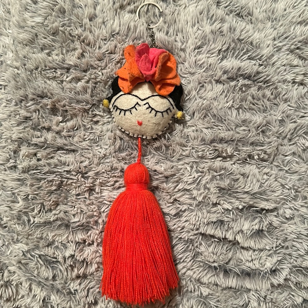 Frida Kahlo keychain